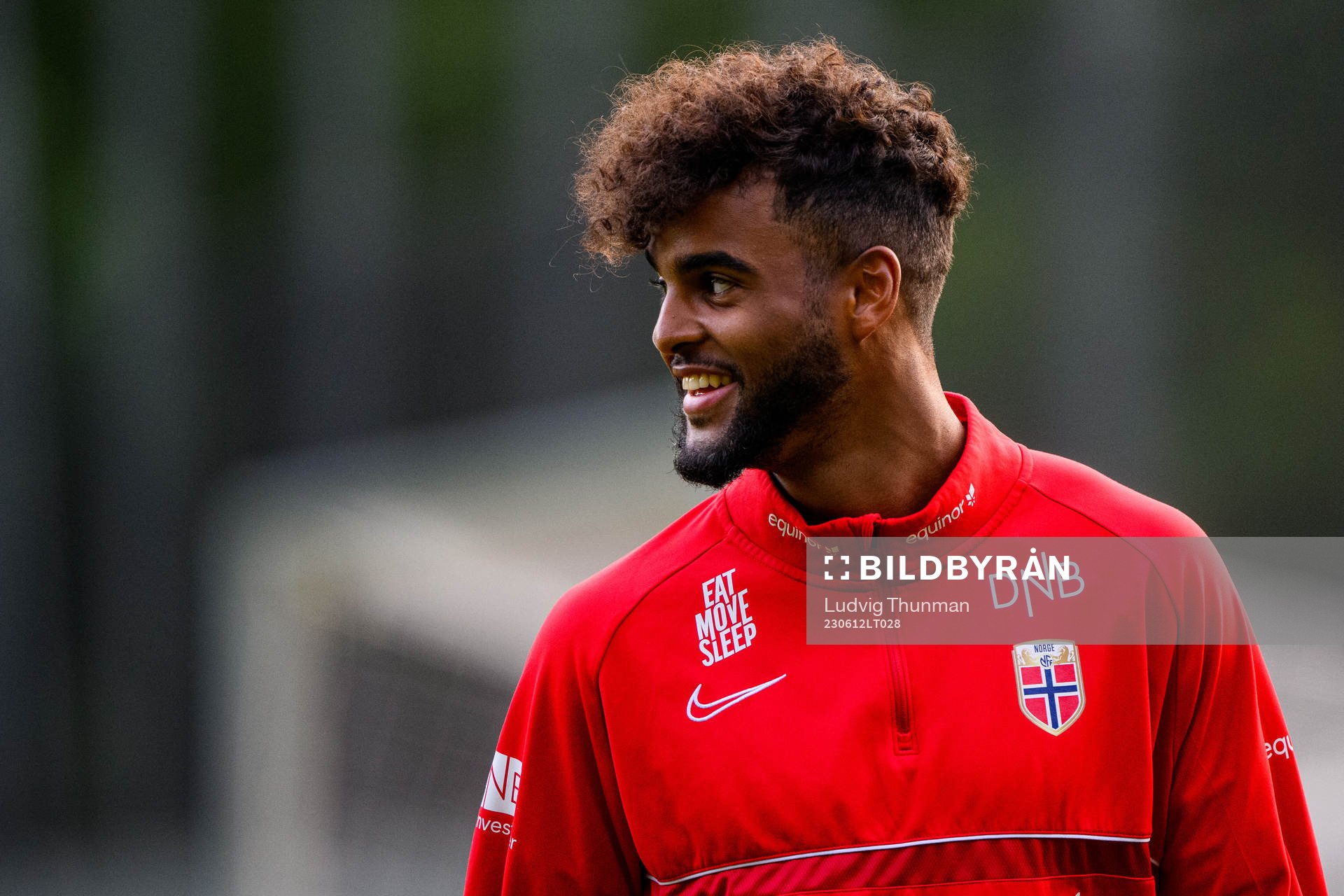 Emil Konradsen Ceide of the Norwegian Under-21 national