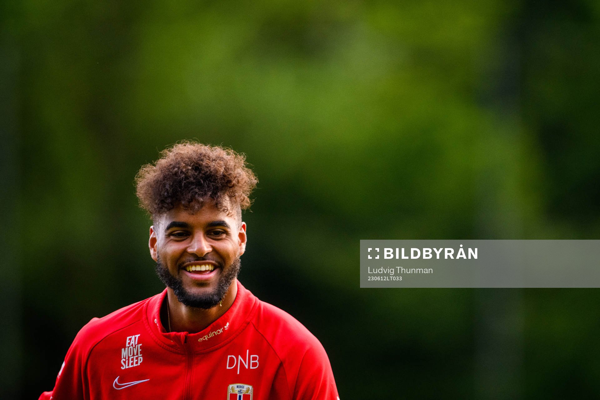 Emil Konradsen Ceide of the Norwegian Under-21 national