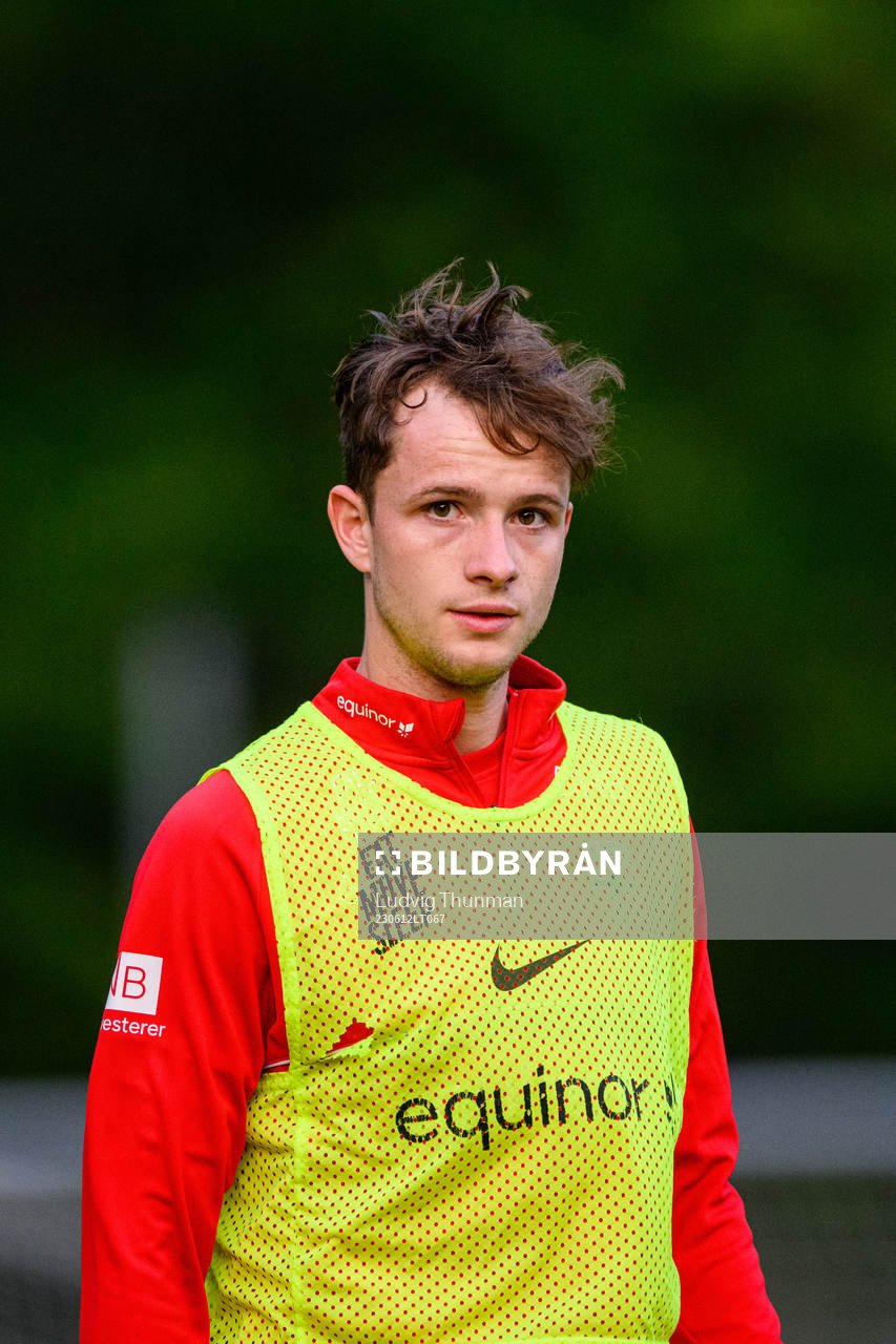 Håkon Evjen of the Norwegian Under-21 national football