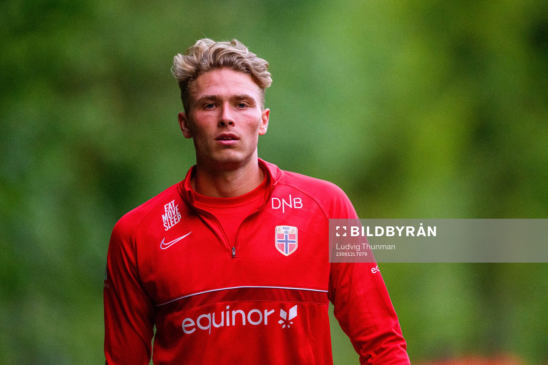Sebastian Sebulonsen of the Norwegian under-21 national