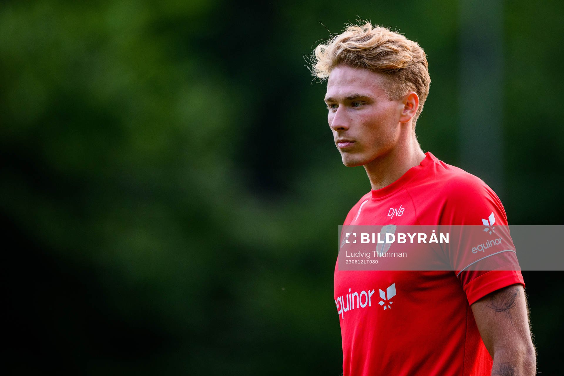 Sebastian Sebulonsen of the Norwegian under-21 national
