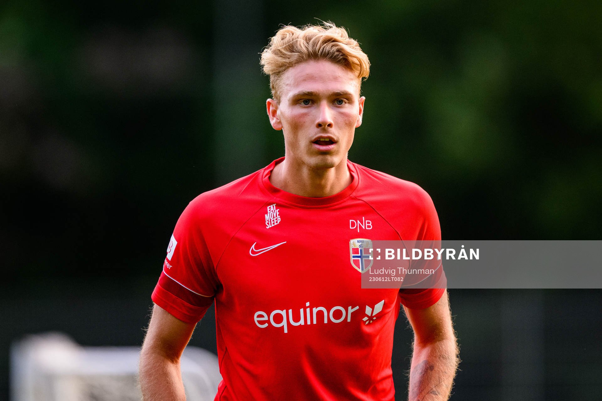 Sebastian Sebulonsen of the Norwegian under-21 national