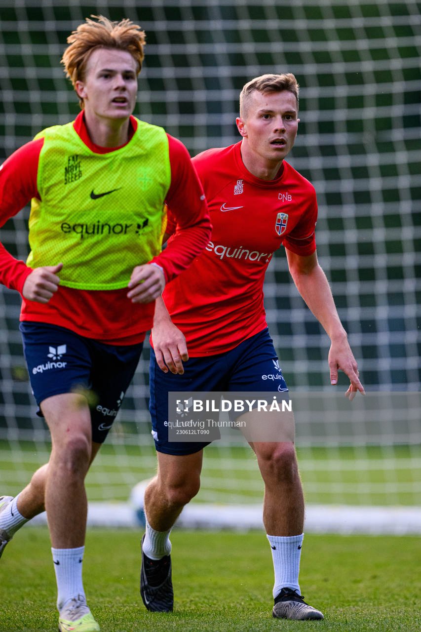 Johan Hove of the Norwegian under-21 national football team