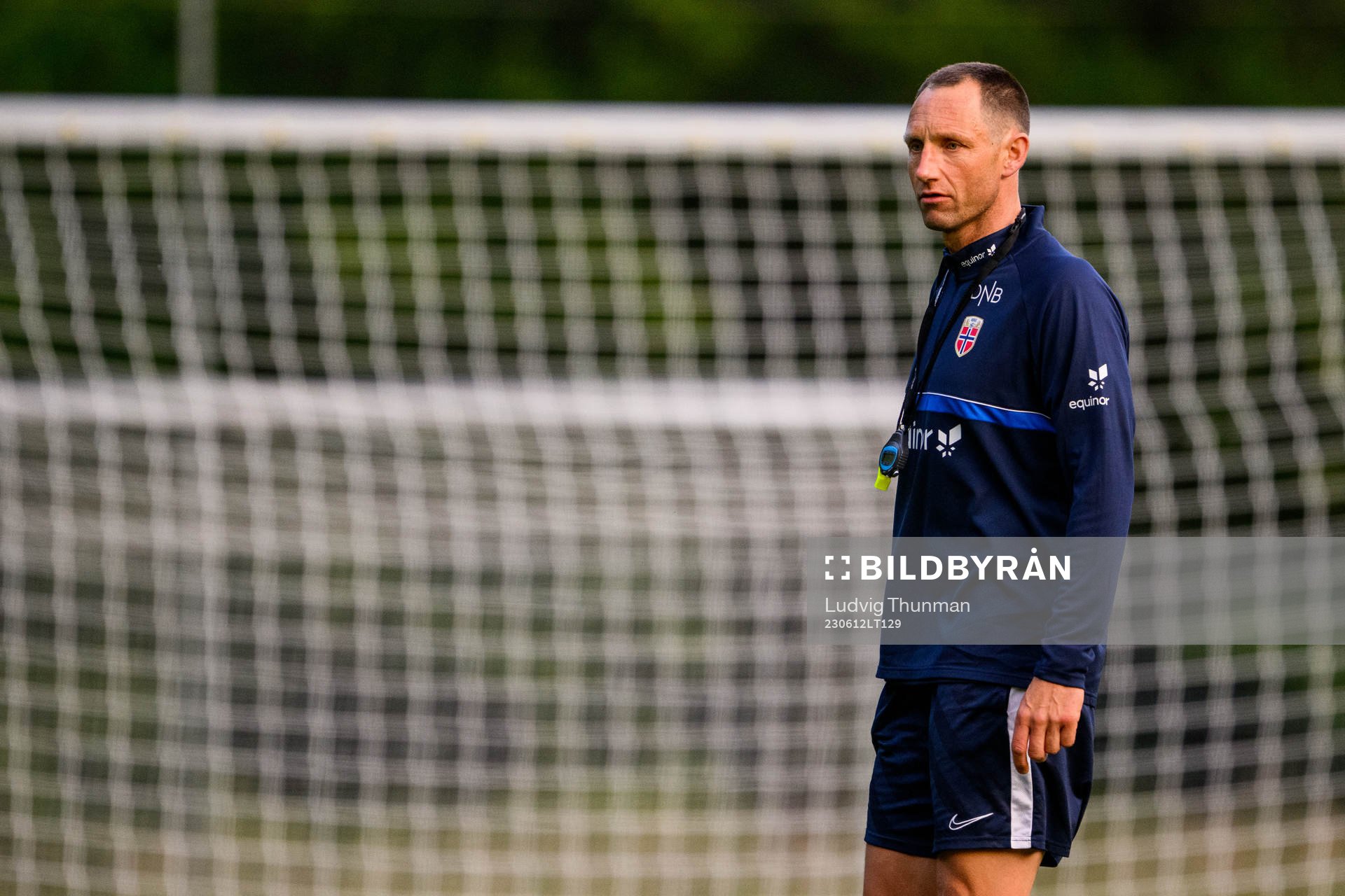Assistant coach Terje Skjeldestad of the Norwegian under-21