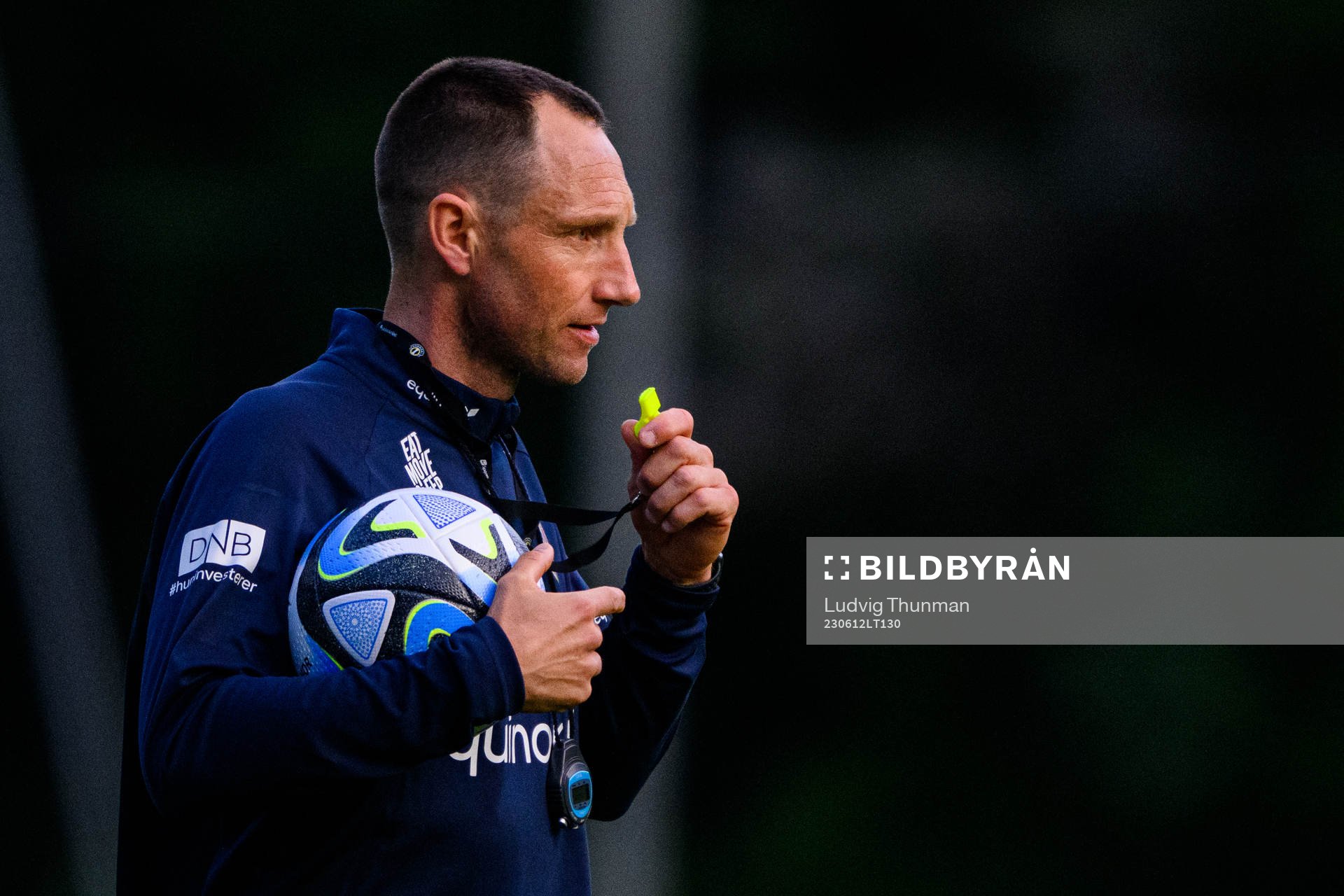 Assistant coach Terje Skjeldestad of the Norwegian under-21