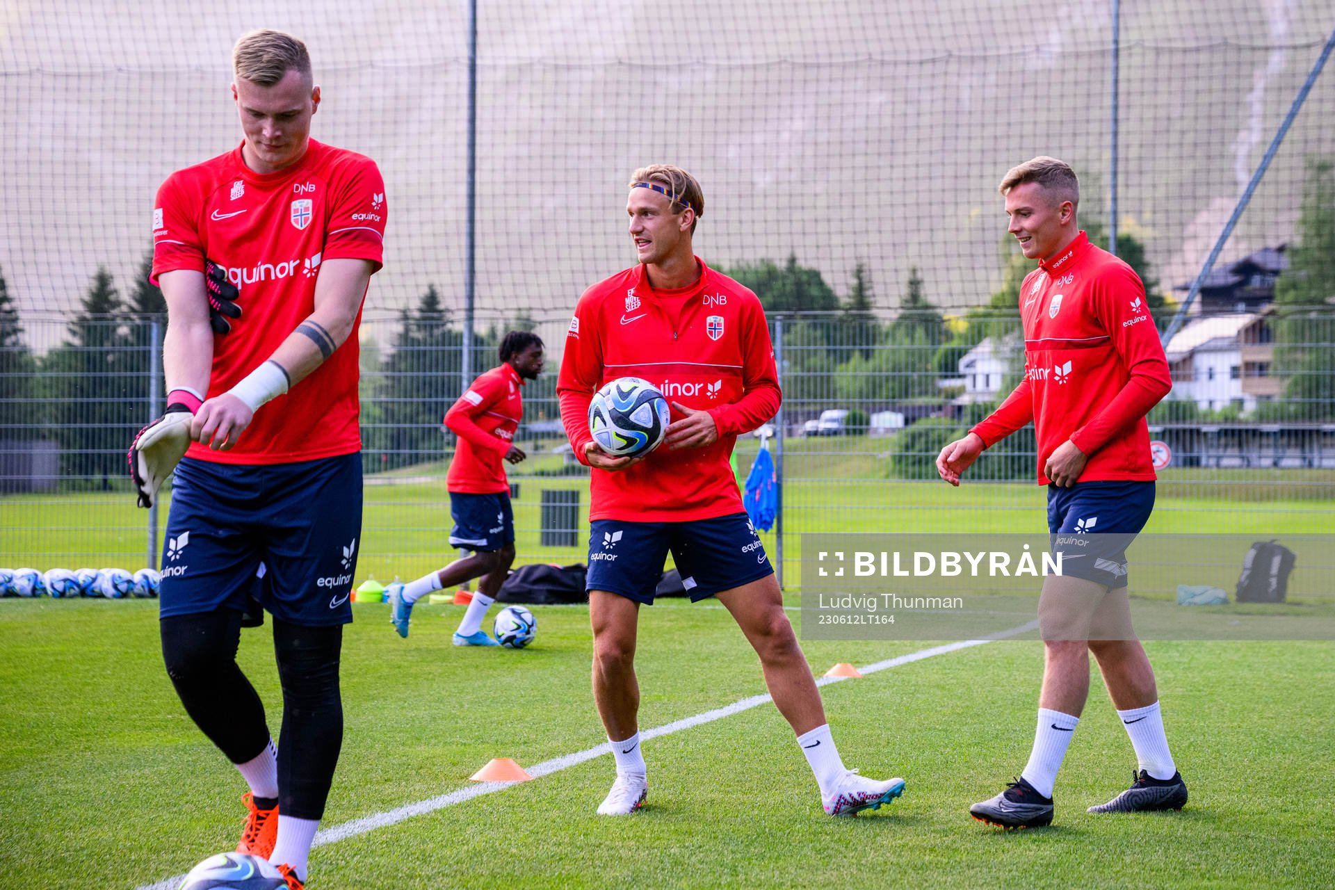Håkon Evjen of the Norwegian under-21 national football