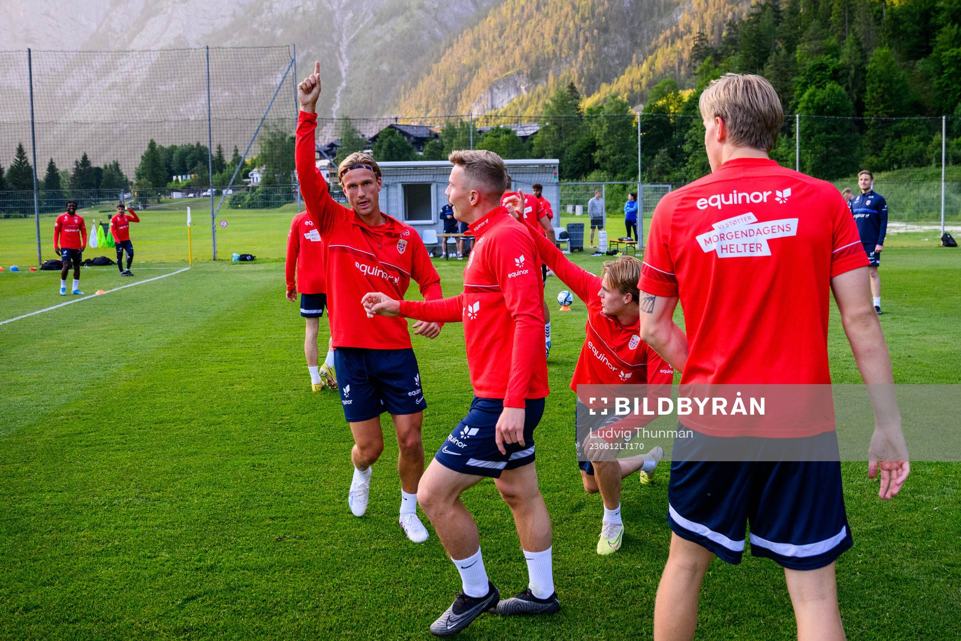 Håkon Evjen of the Norwegian under-21 national football