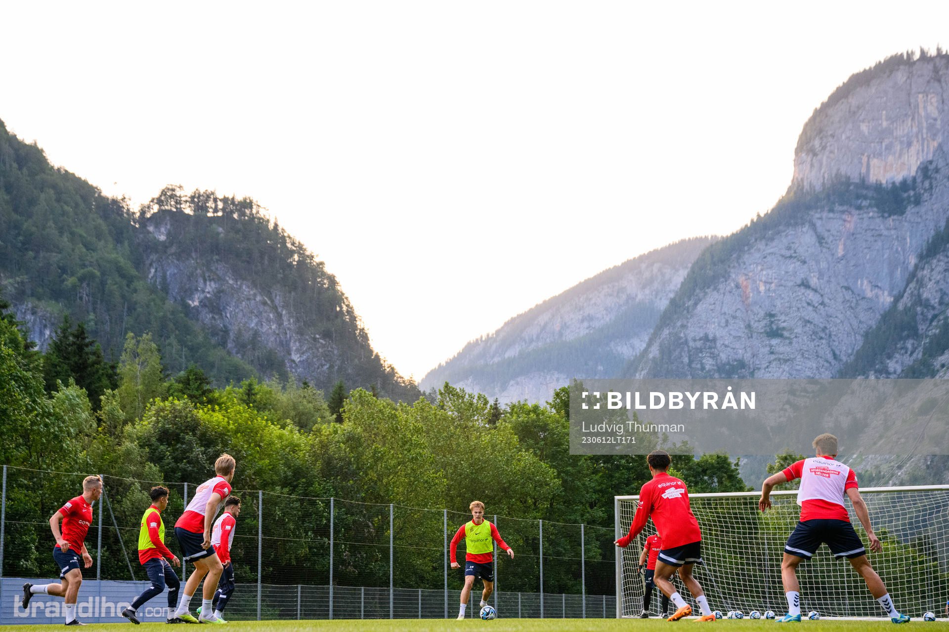 Tobias Christiansen of the Norwegian under-21 national