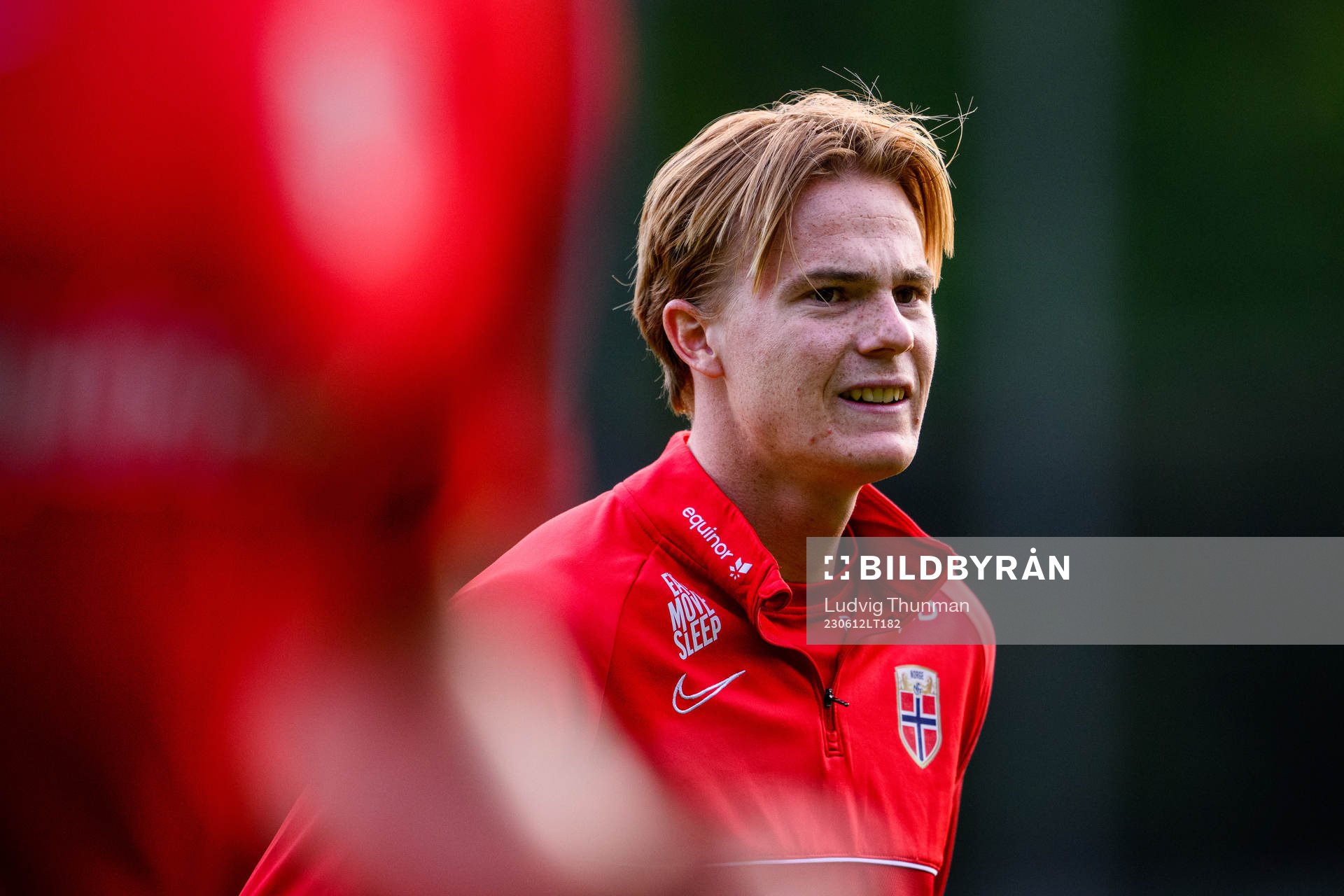 Tobias Christiansen of the Norwegian under-21 national