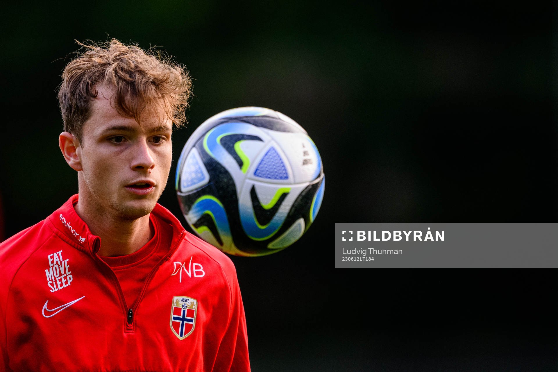 Håkon Evjen of the Norwegian under-21 national football