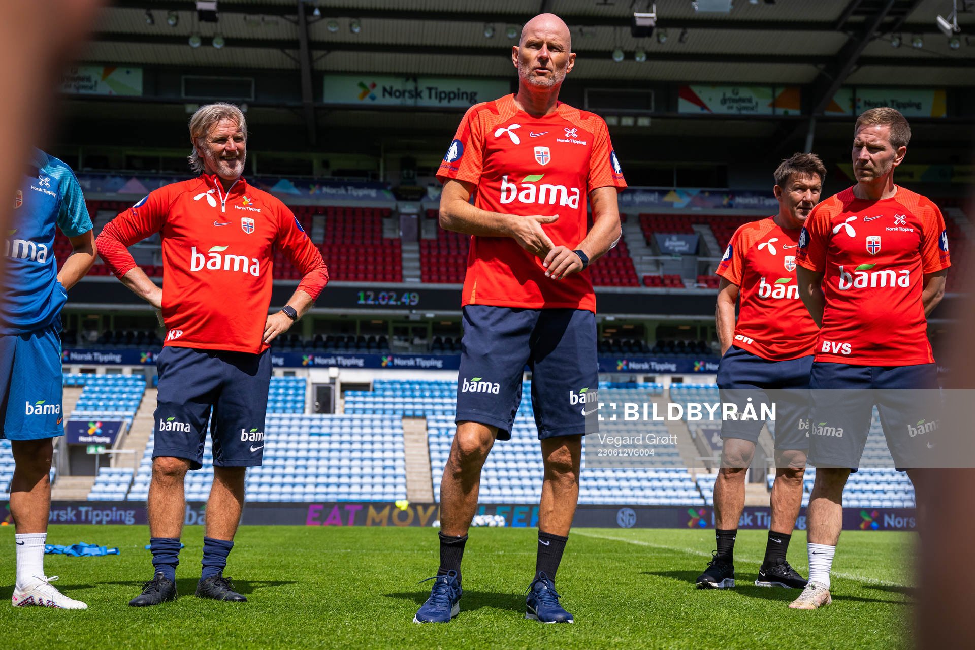 Ståle Solbakken, head coach of the Norwegian national