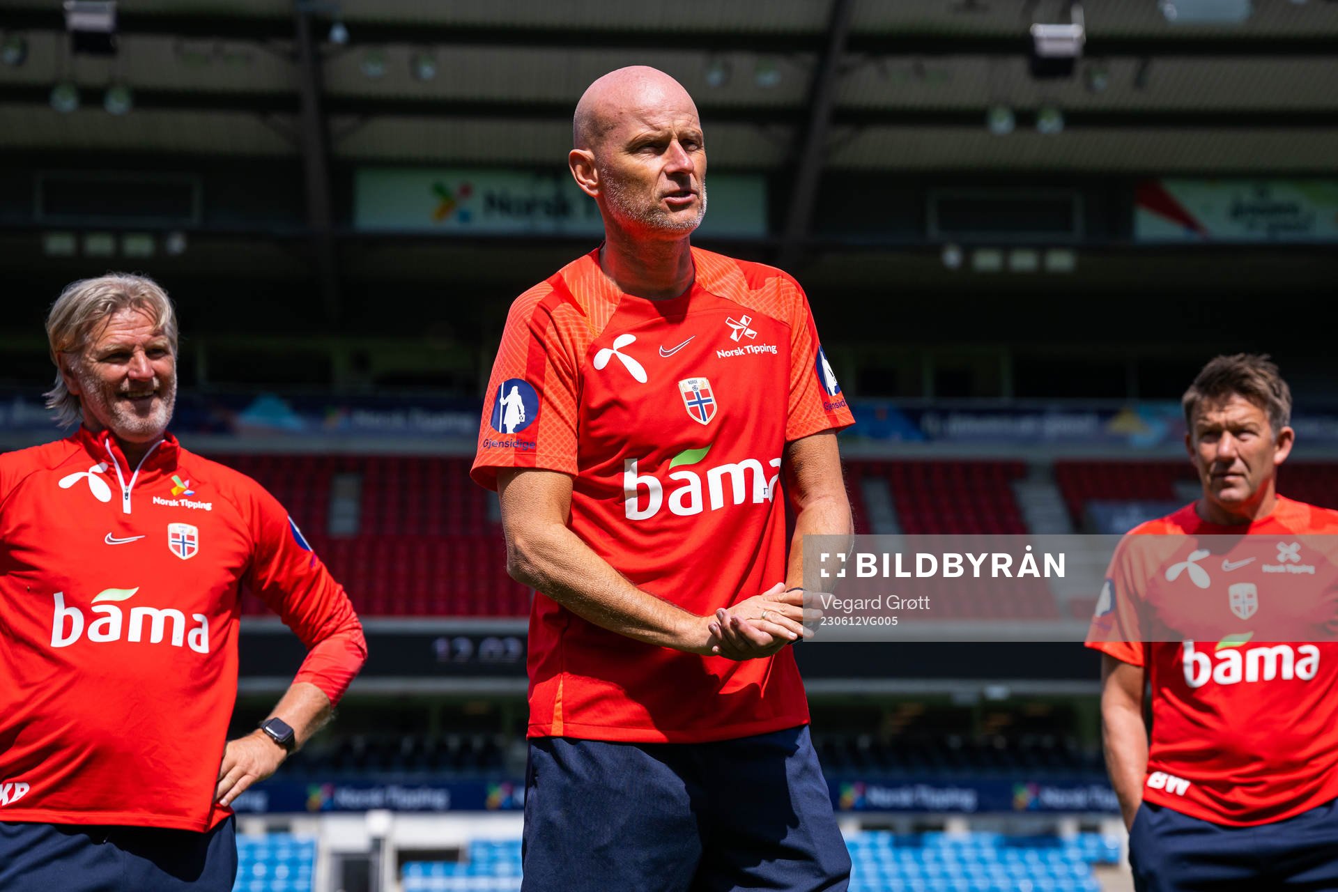 Ståle Solbakken, head coach of the Norwegian national