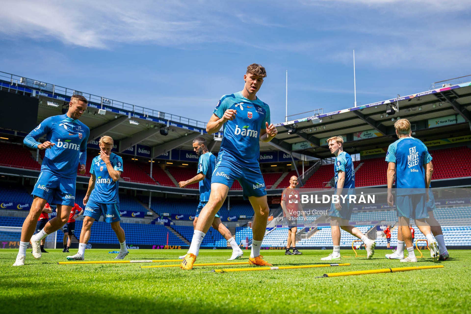 Jørgen Strand Larsen of the Norwegian national football