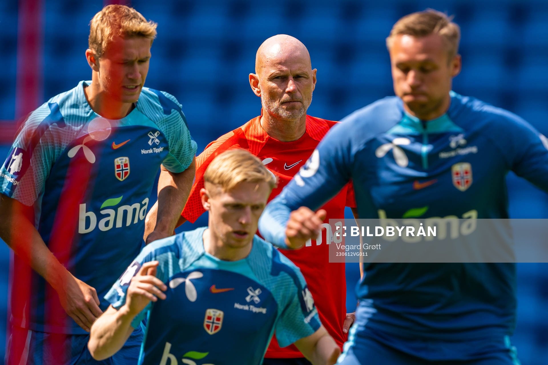 Ståle Solbakken, head coach of the Norwegian national