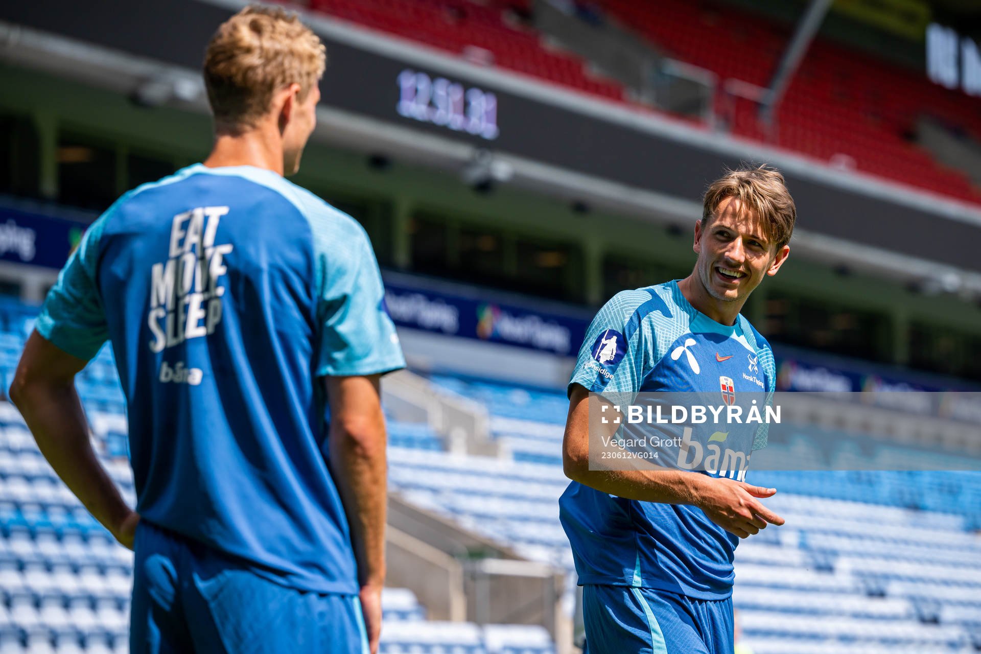 Sander Berge of the Norwegian national football team