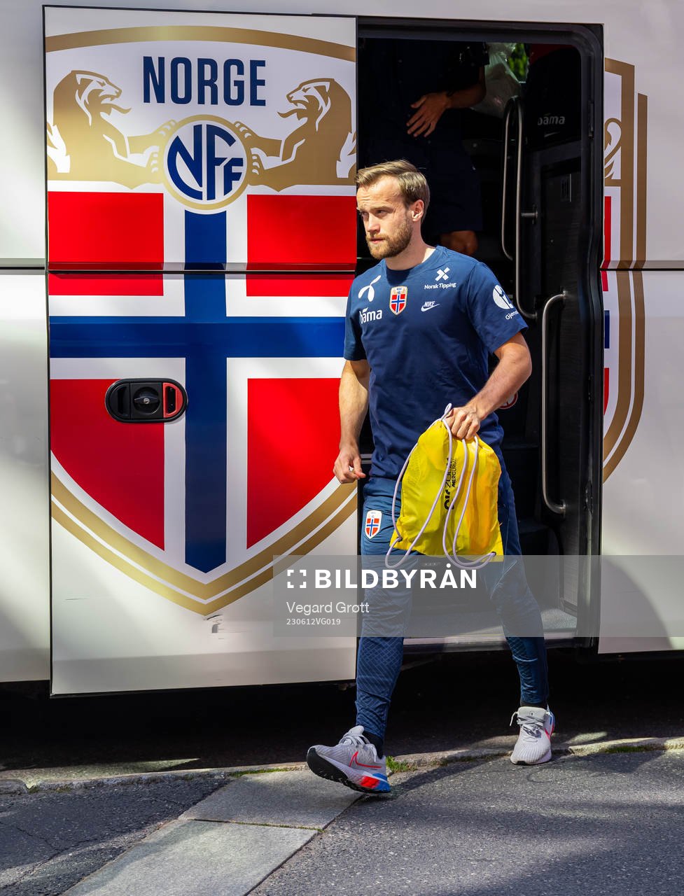 Bård Finne of the Norwegian national football team