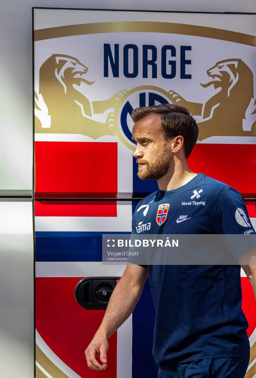 Bård Finne of the Norwegian national football team