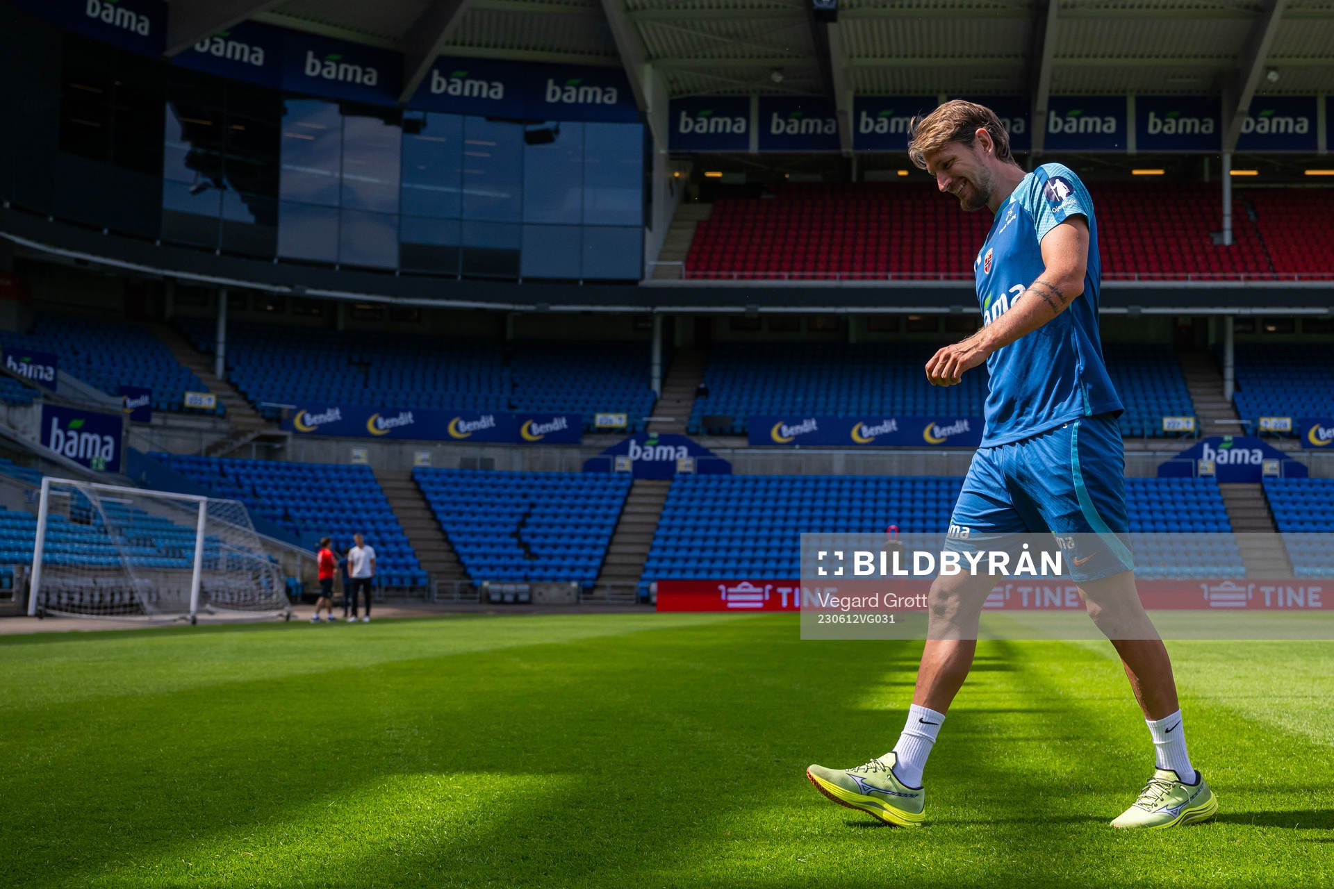 Stefan Strandberg of the Norwegian national football team