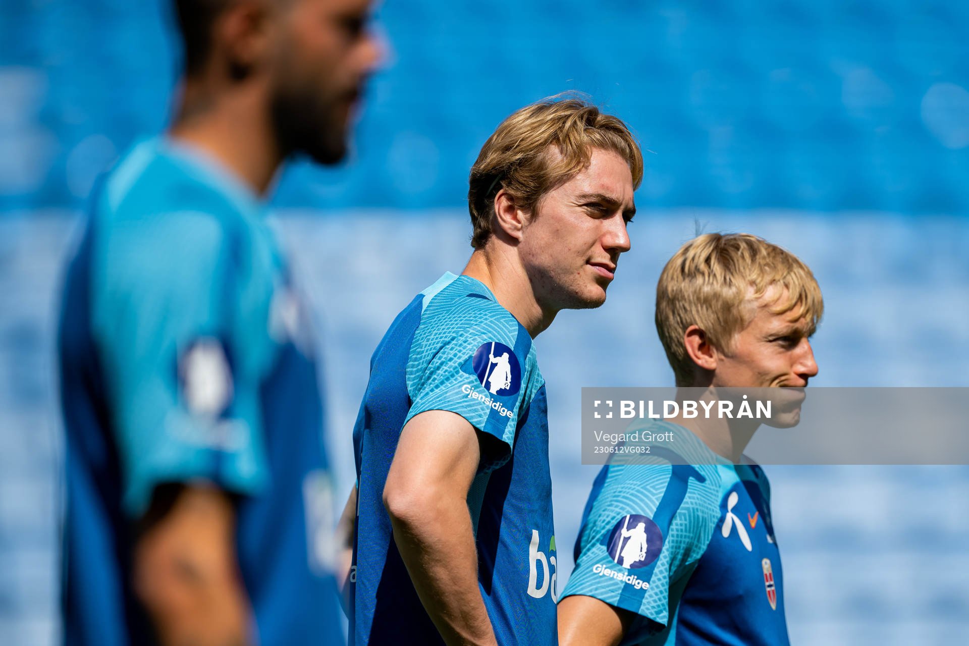 Kristian Thorstvedt and Birger Meling of the Norwegian