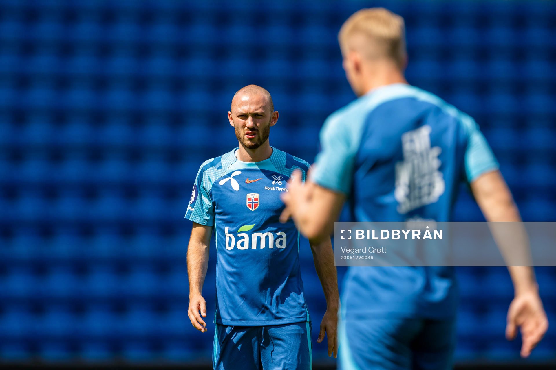 Fredrik Aursnes of the Norwegian national football team