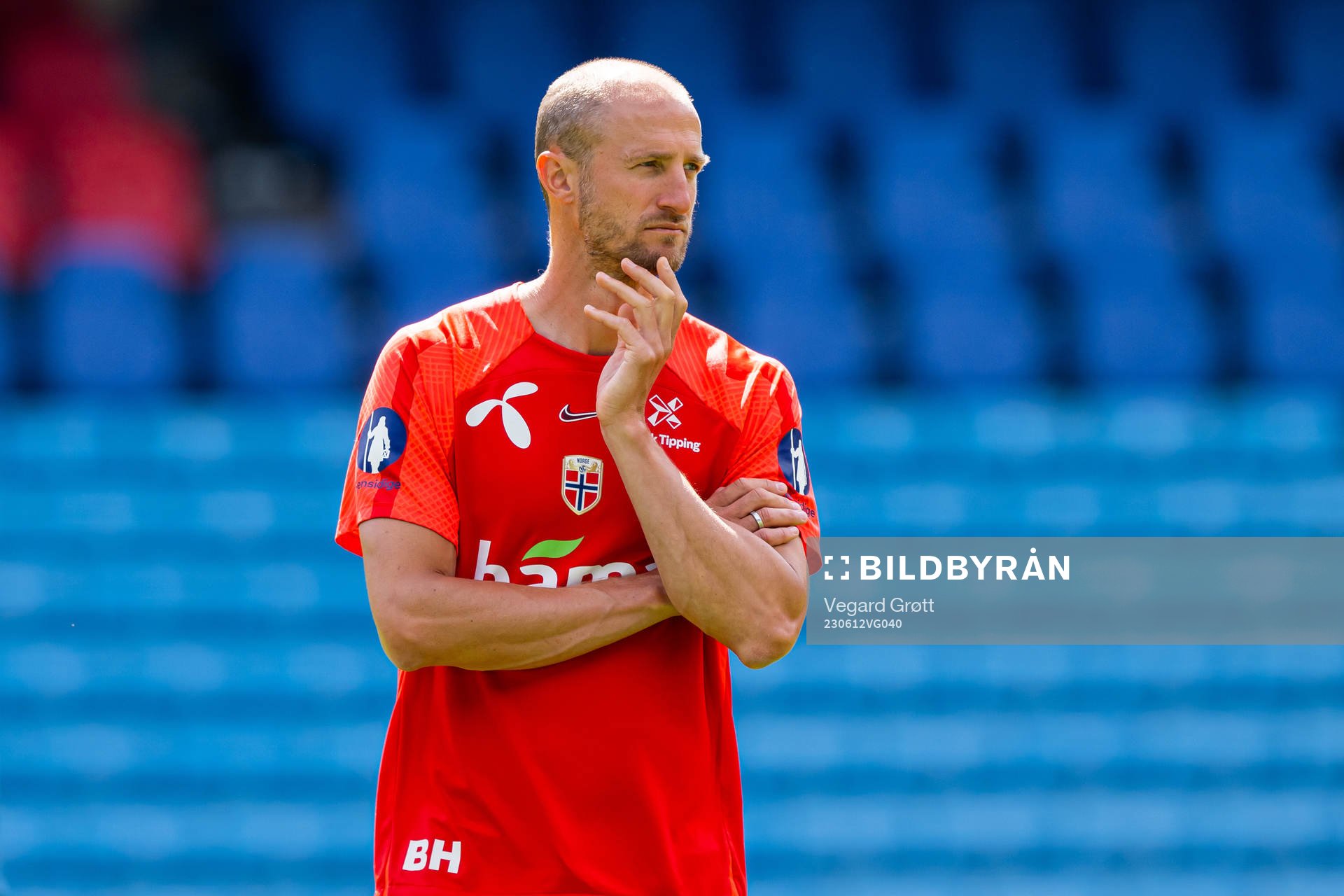 Brede Hangeland, player manager of the Norwegian national