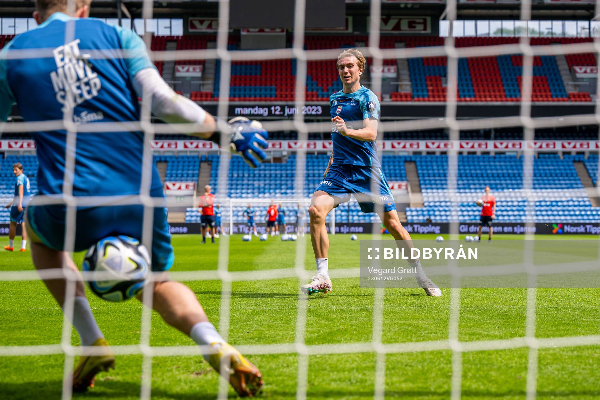 Kristian Thorstvedt of the Norwegian national football team
