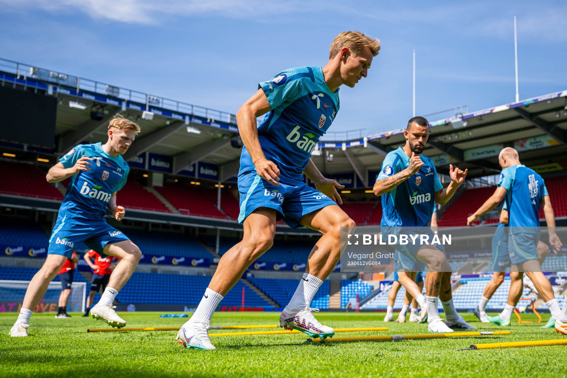 Mats Møller Dæhli, Martin Ødegaard and Kristoffer Velde