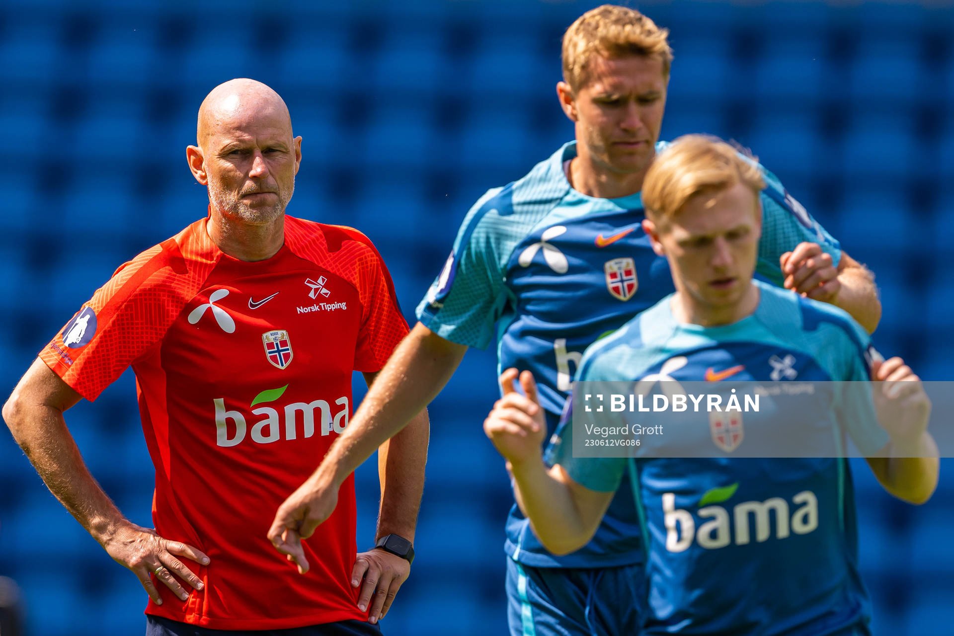 Ståle Solbakken, head coach of the Norwegian national
