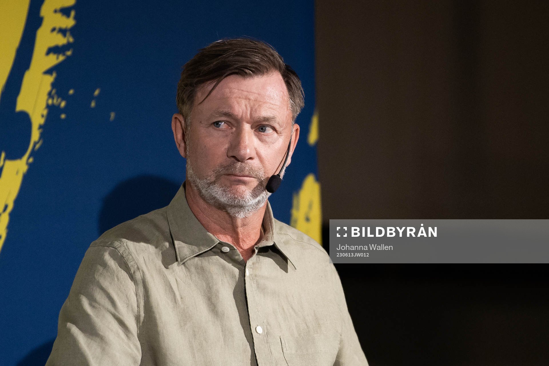 Peter Gerhardsson, head coach of the Swedish women's