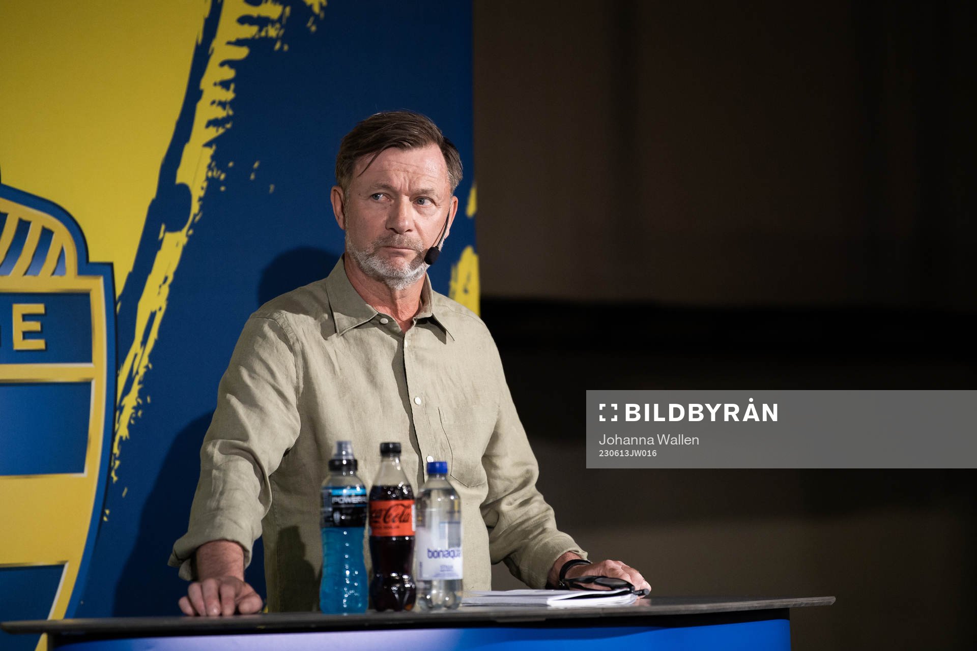 Peter Gerhardsson, head coach of the Swedish women's