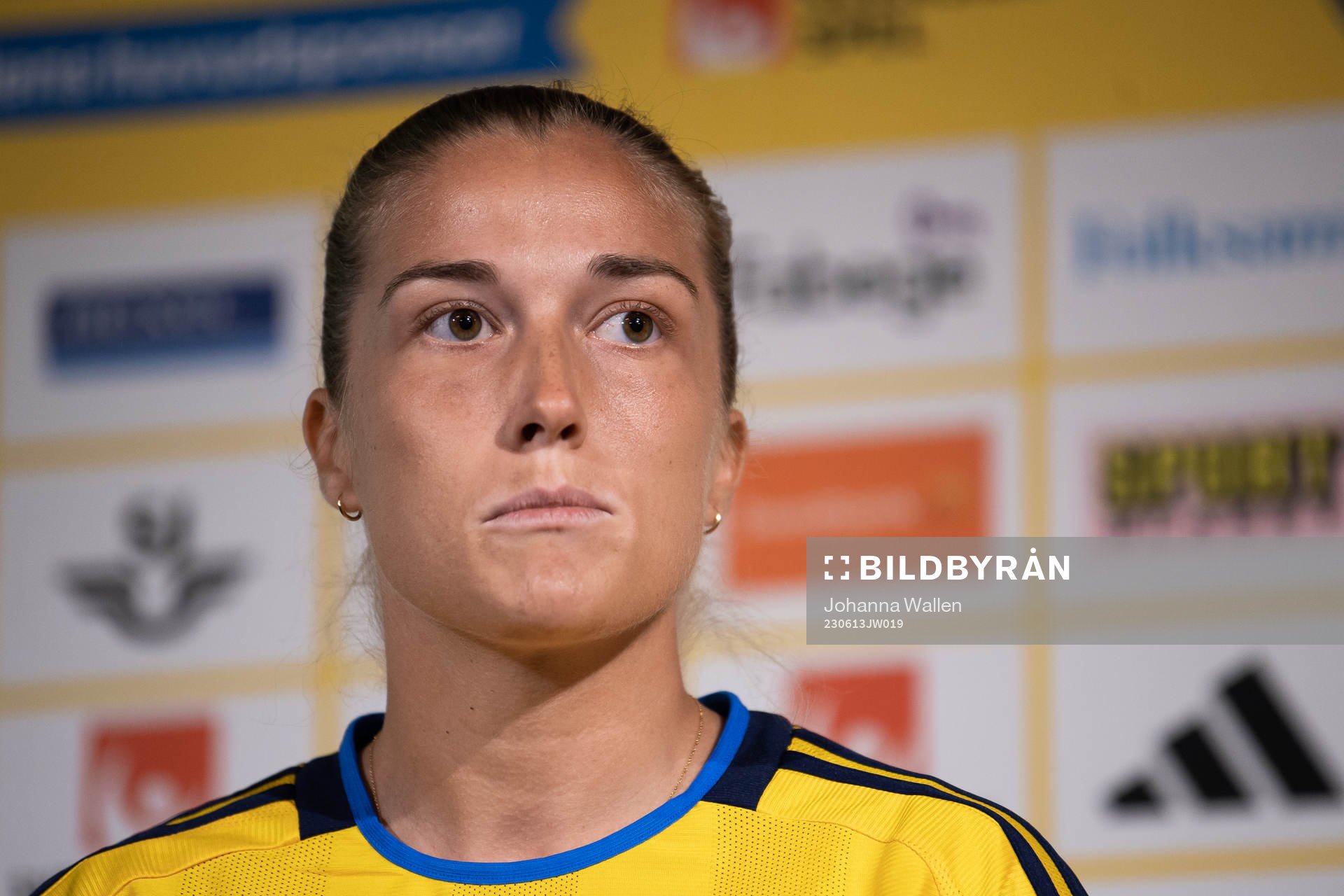 Filippa Angeldahl of the Swedish women's national football