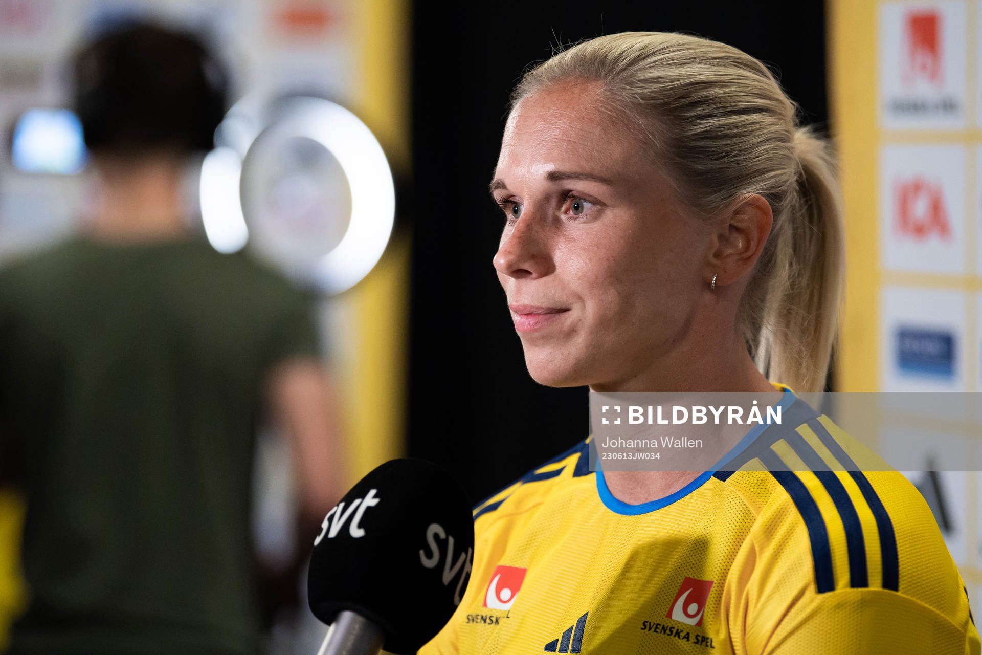 Jonna Andersson of the Swedish women's national football