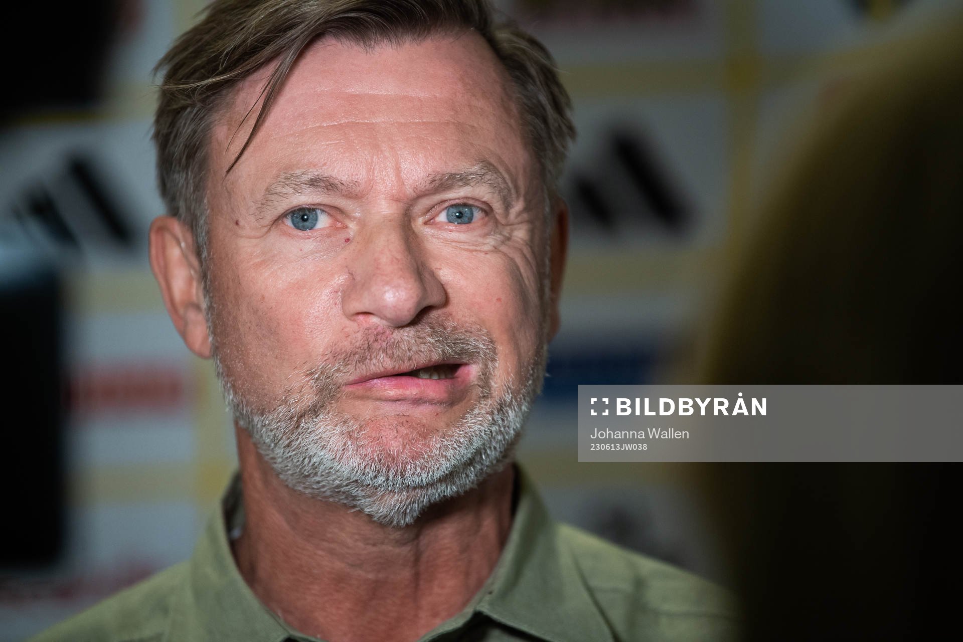Peter Gerhardsson, head coach of the Swedish women's