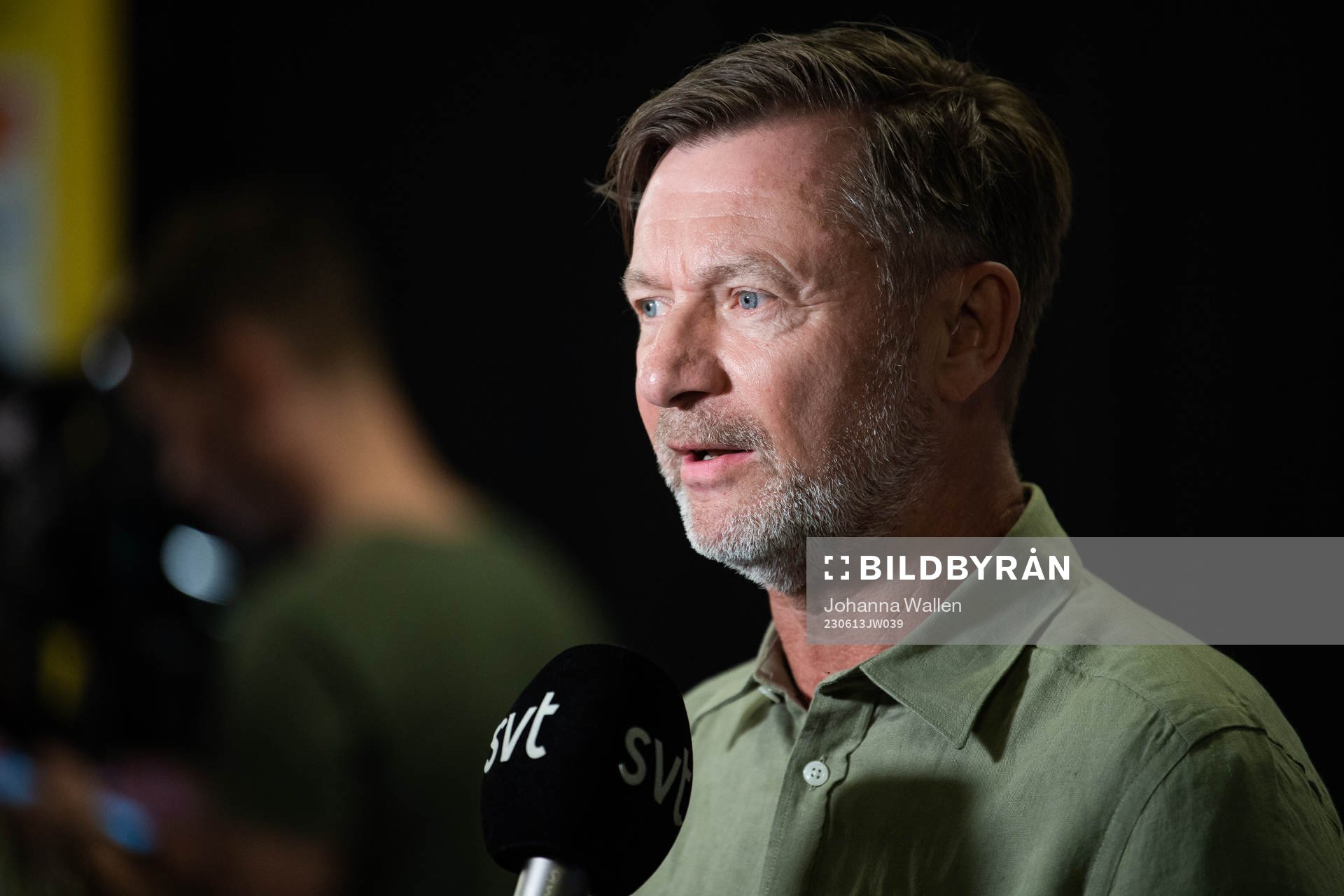 Peter Gerhardsson, head coach of the Swedish women's