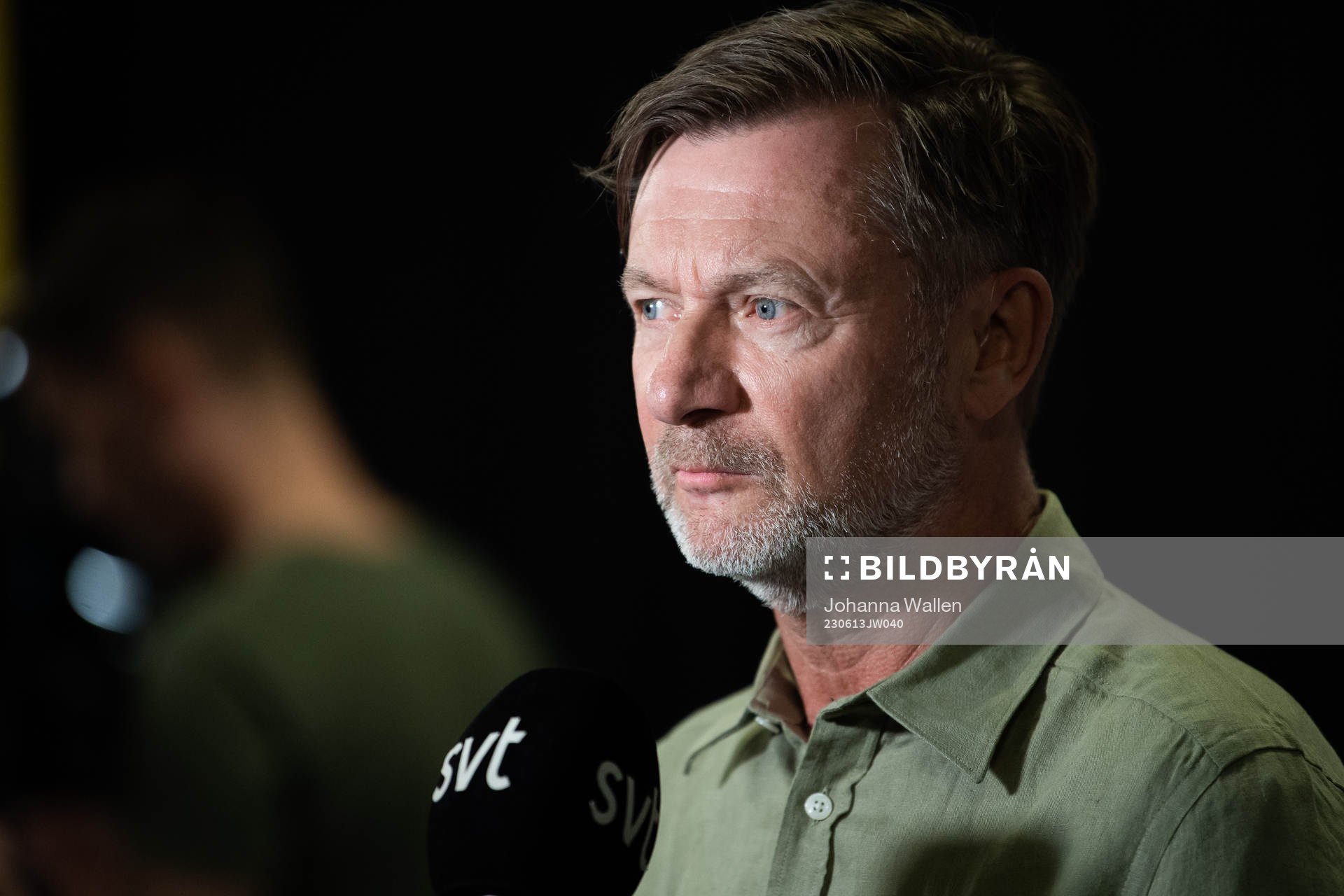 Peter Gerhardsson, head coach of the Swedish women's