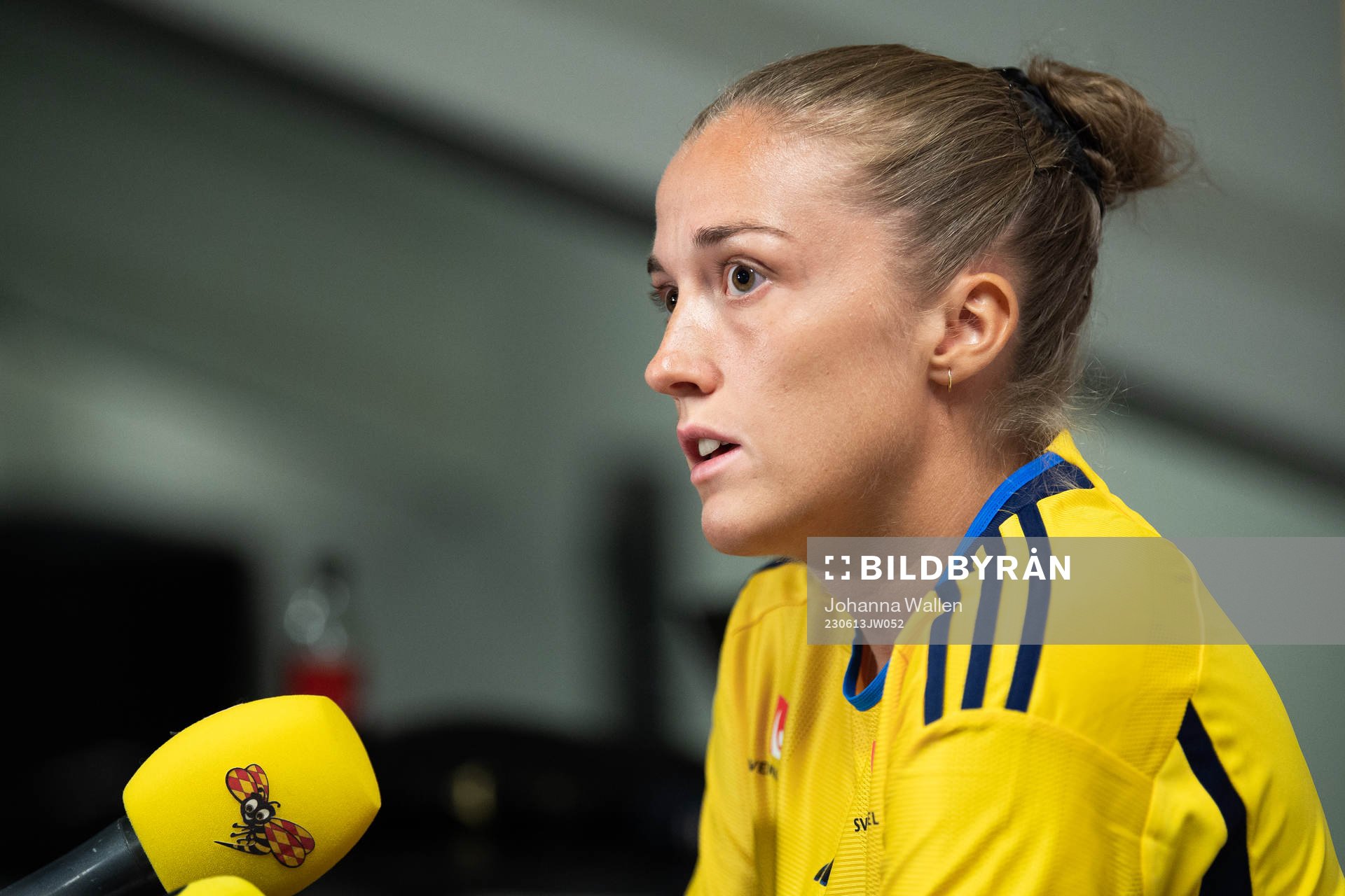 Filippa Angeldahl of the Swedish women's national football