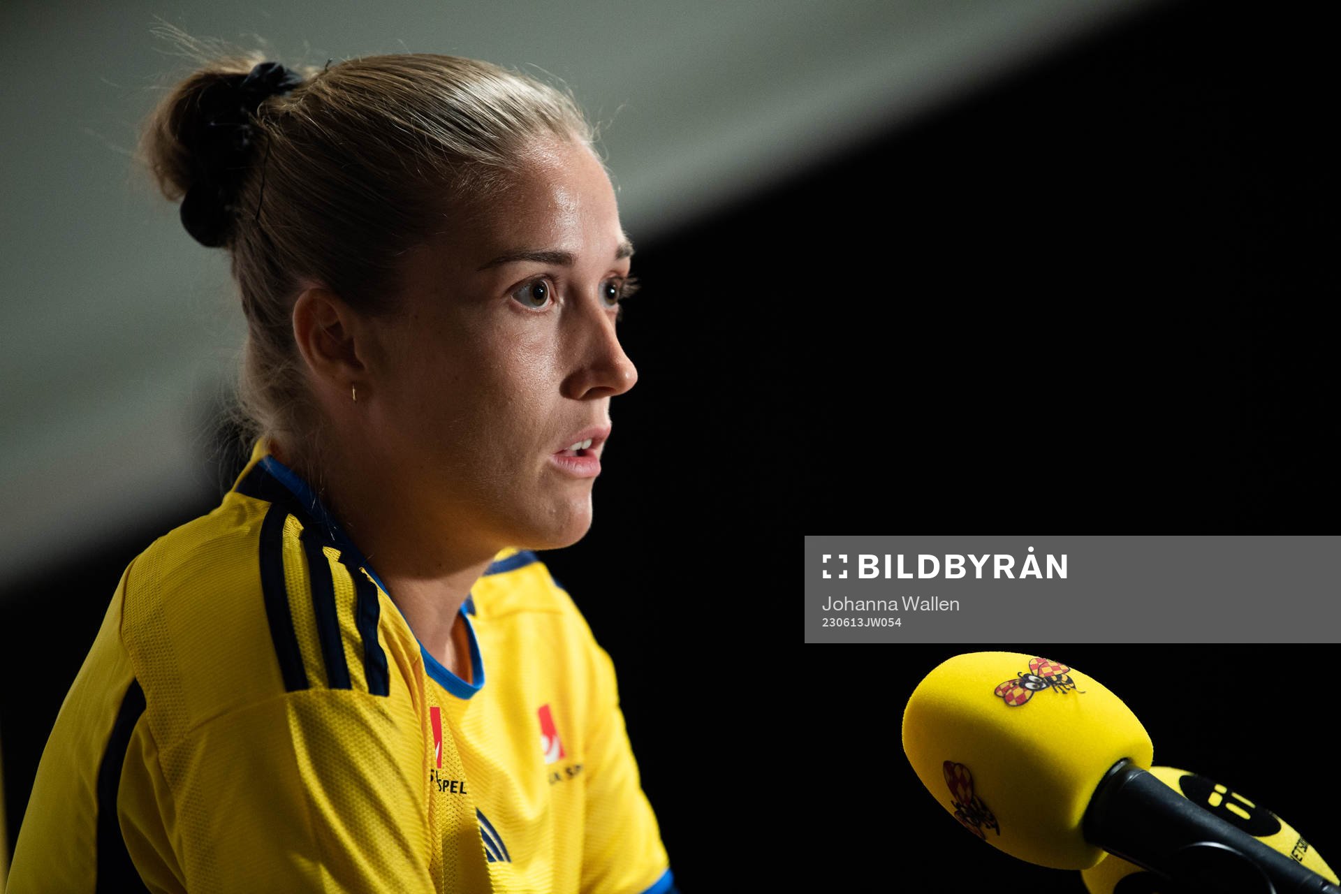 Filippa Angeldahl of the Swedish women's national football