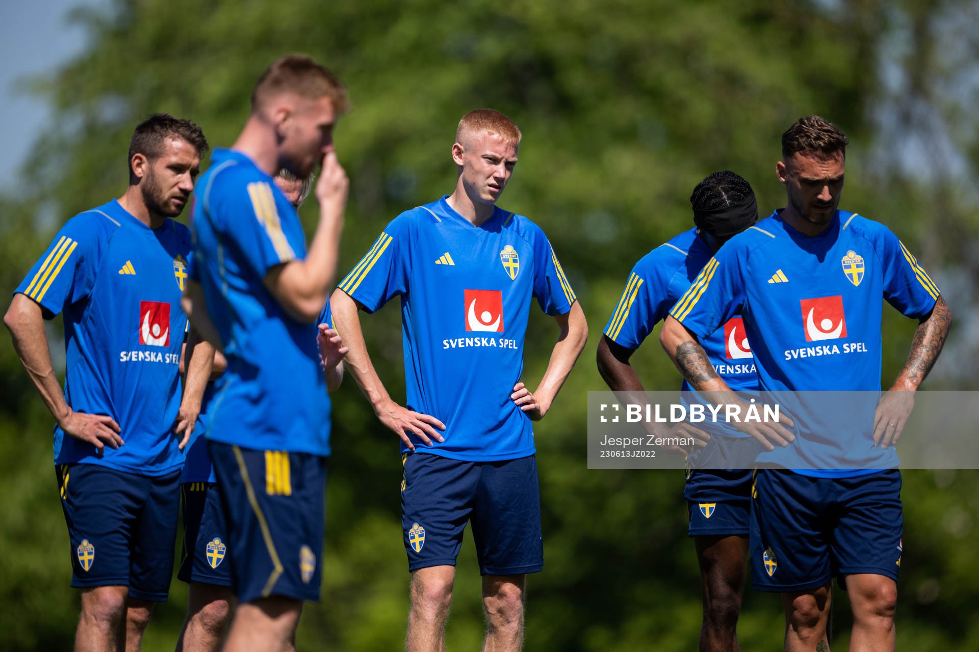 Marcus Rohdén, Dejan Kulusevski, Hugo Larsson, Anthony