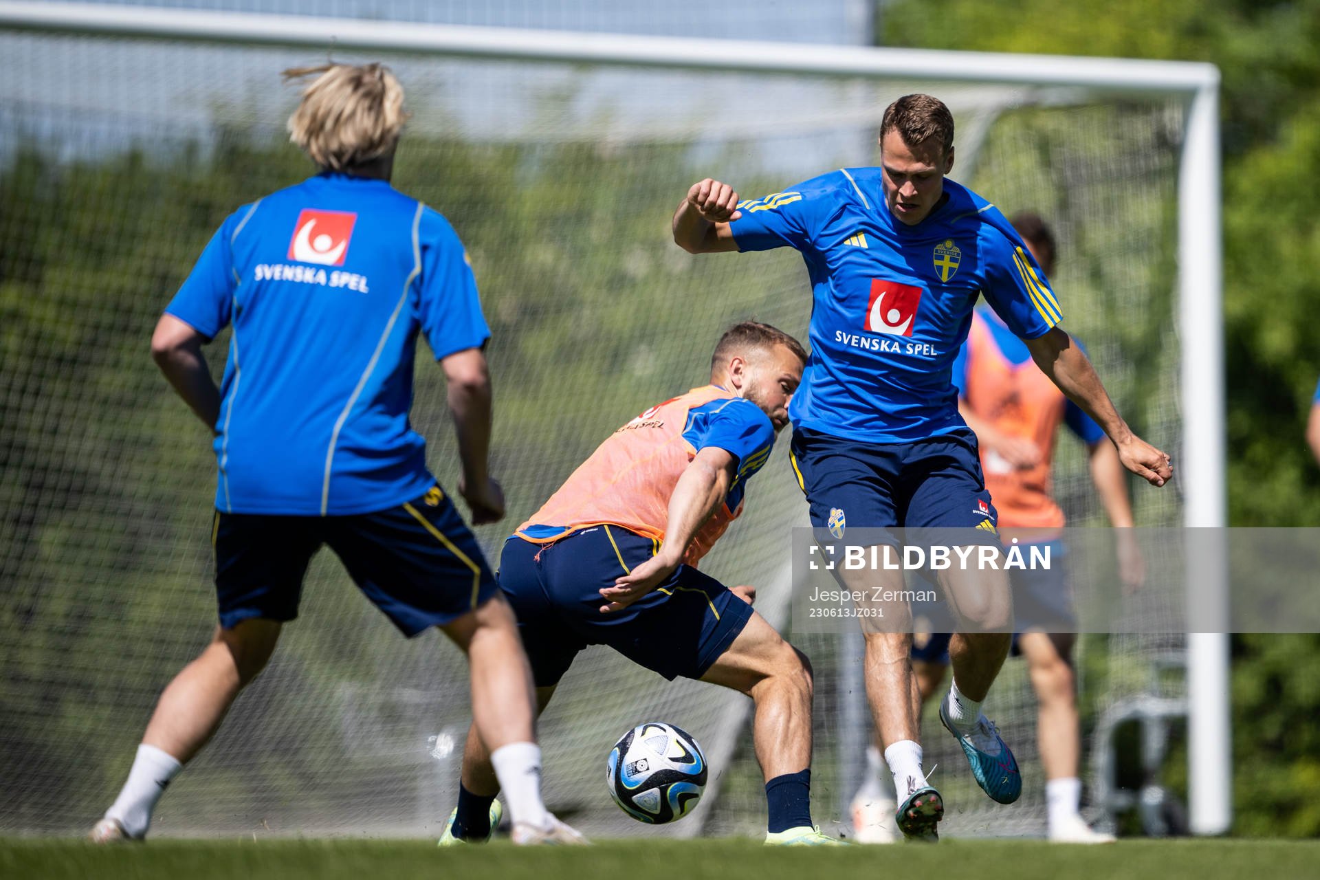 Jesper Karlström and Victor Claesson of the Swedish