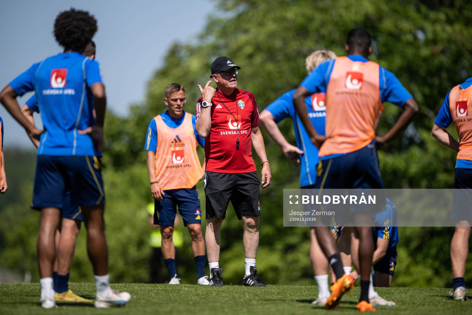 head coach Janne Andersson of the Swedish national football