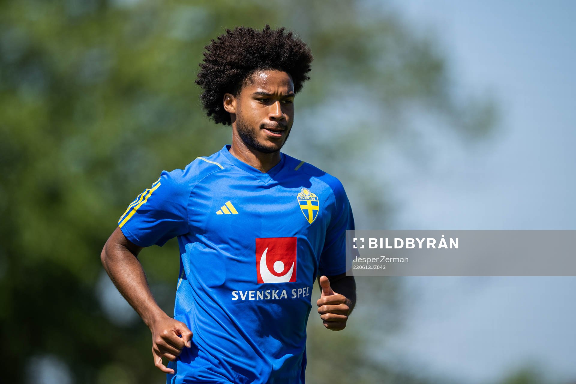 Jens Cajuste of the Swedish national football team