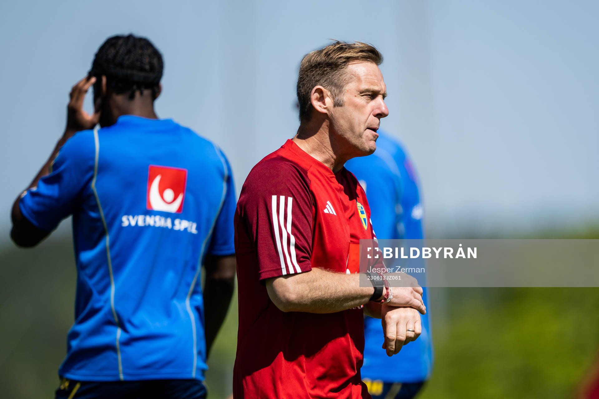 Performance manager Paul Balsom of the Swedish national