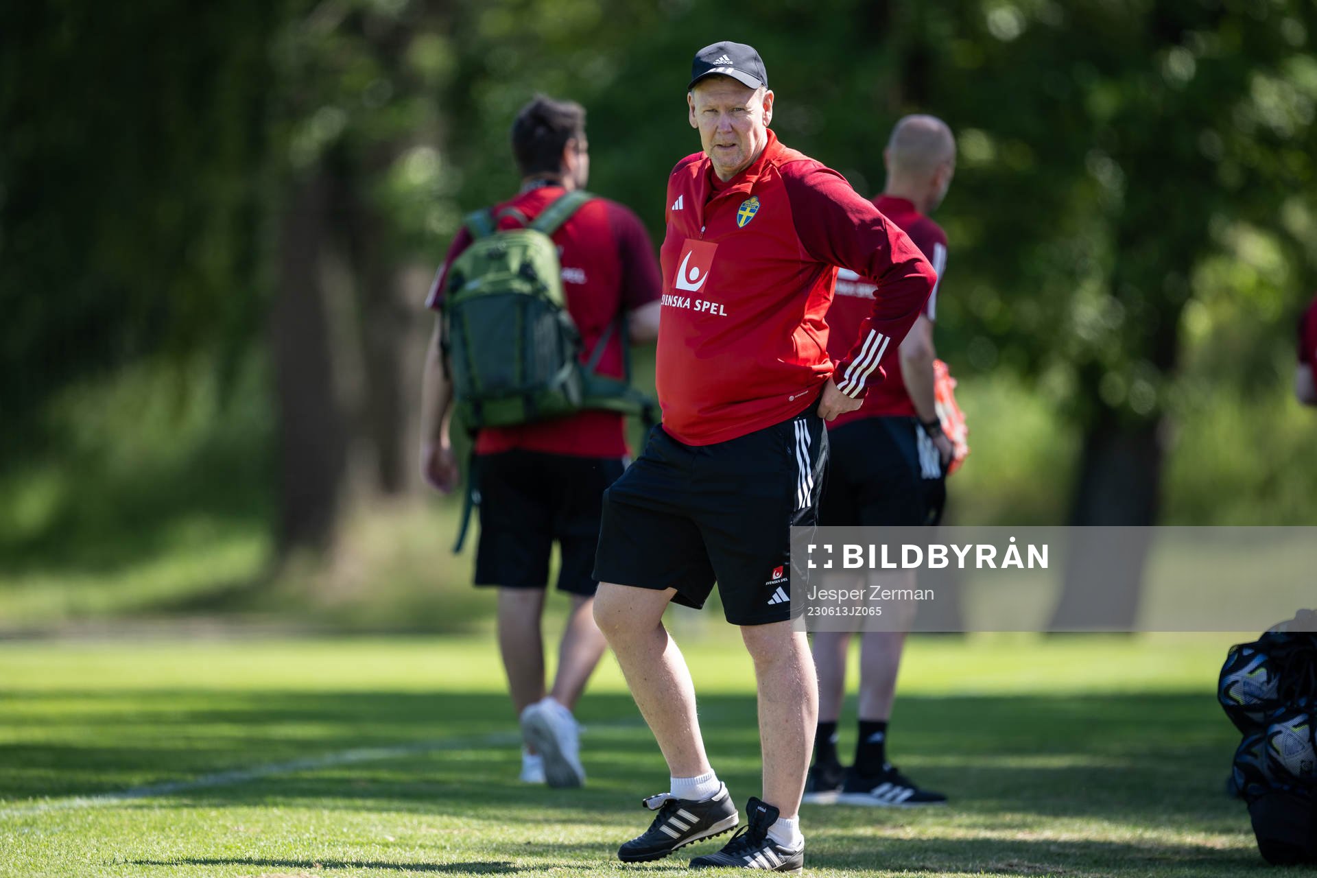 assistant coach Peter Wettergren of the Swedish national
