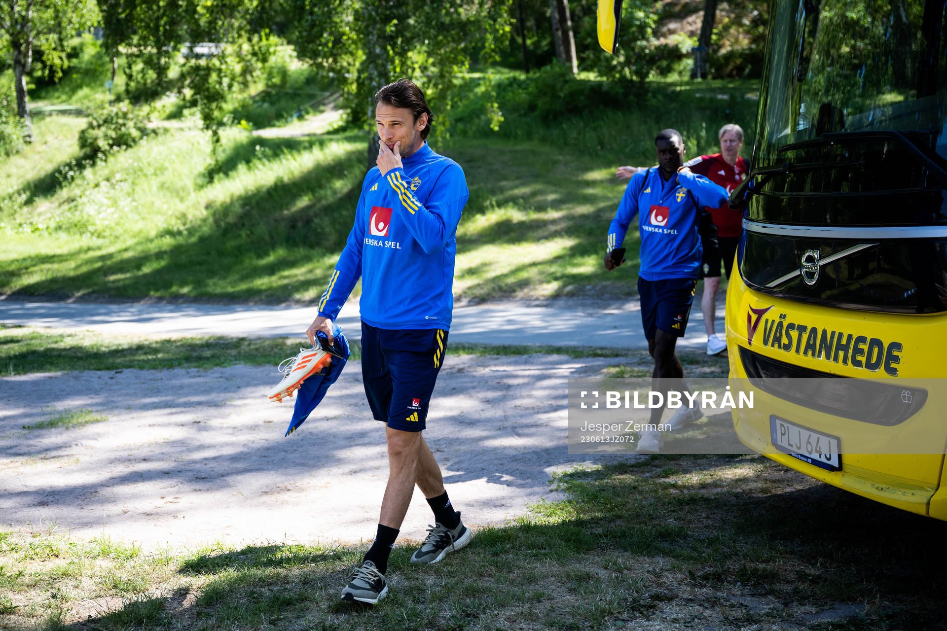 Albin Ekdal of the Swedish national football team