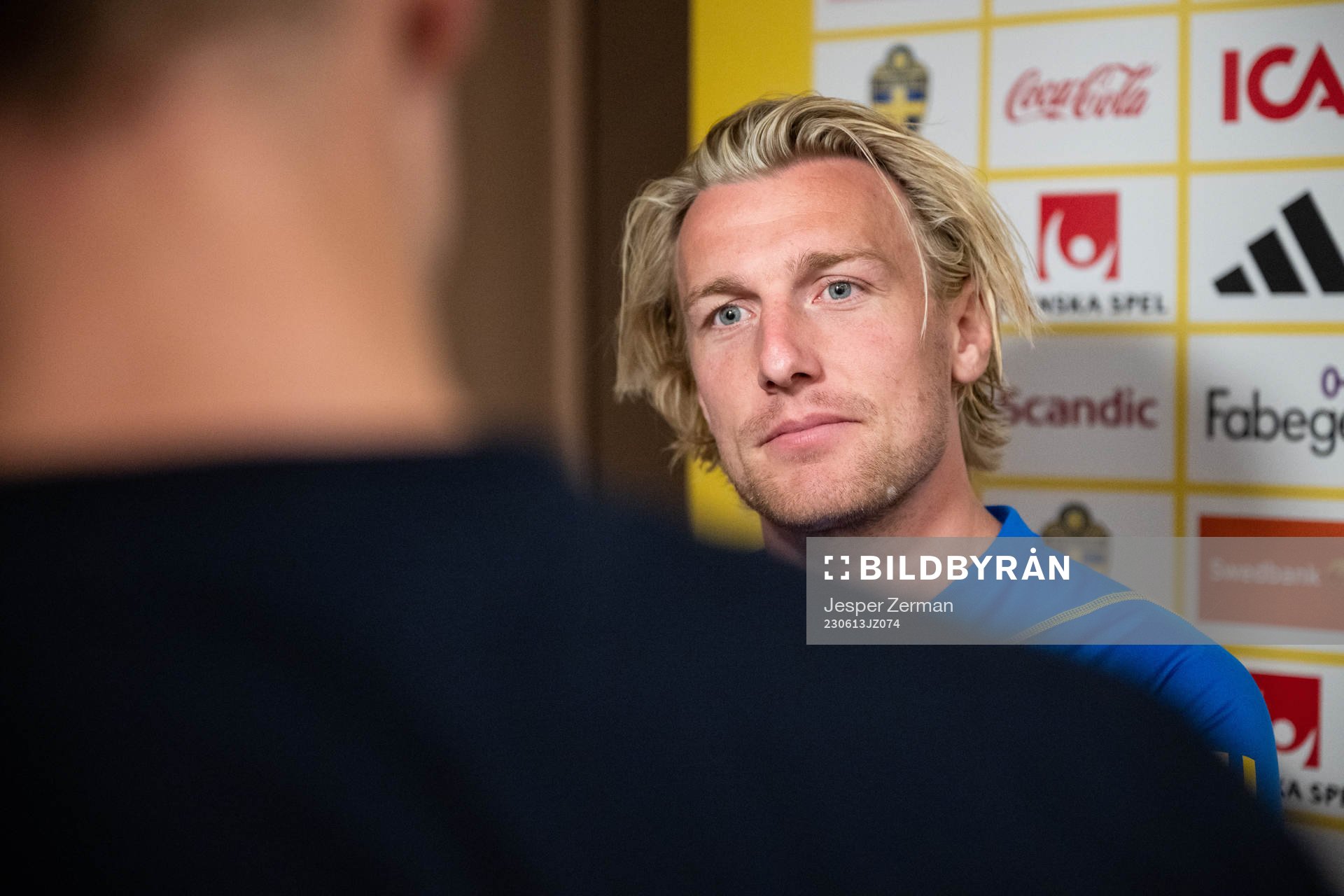 Emil Forsberg of the Swedish national football team