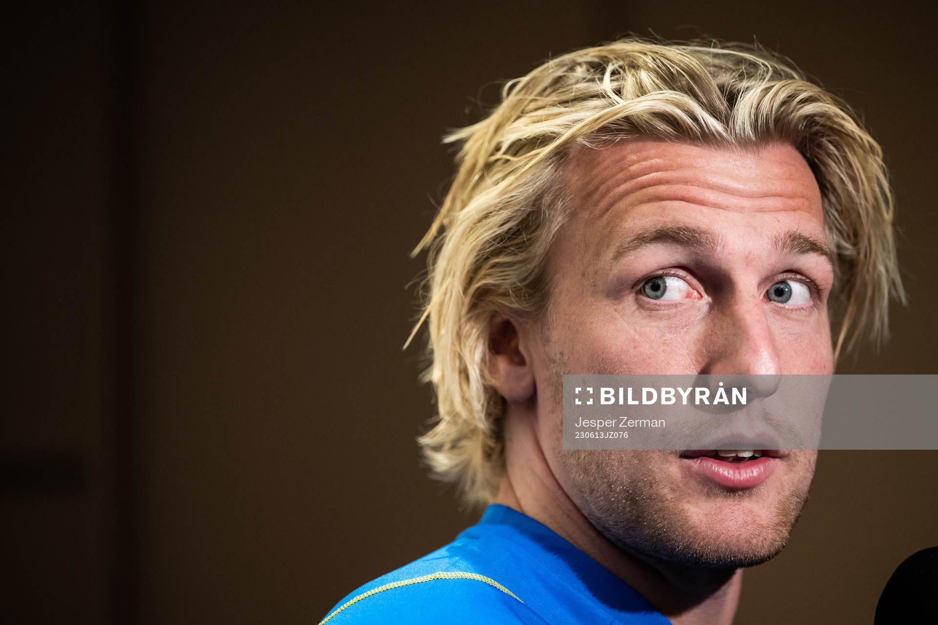 Emil Forsberg of the Swedish national football team