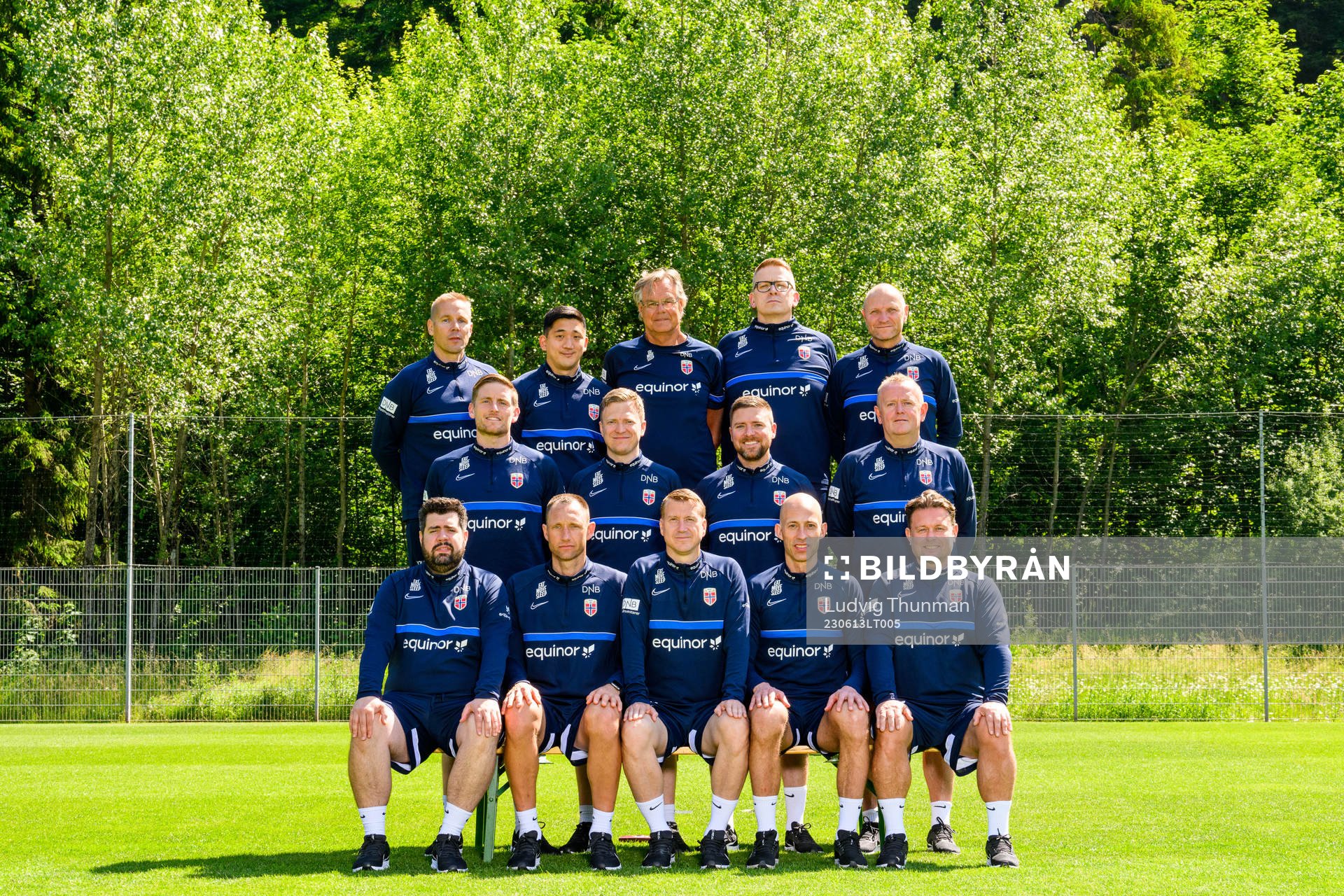 The staff of the Norwegian under-21 national football team
