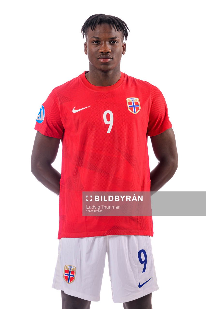 Seedy Jatta of the norwegian under-21 national football