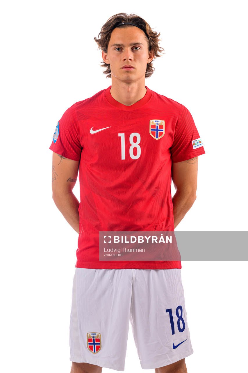 Markus Solbakken of the norwegian under-21 national
