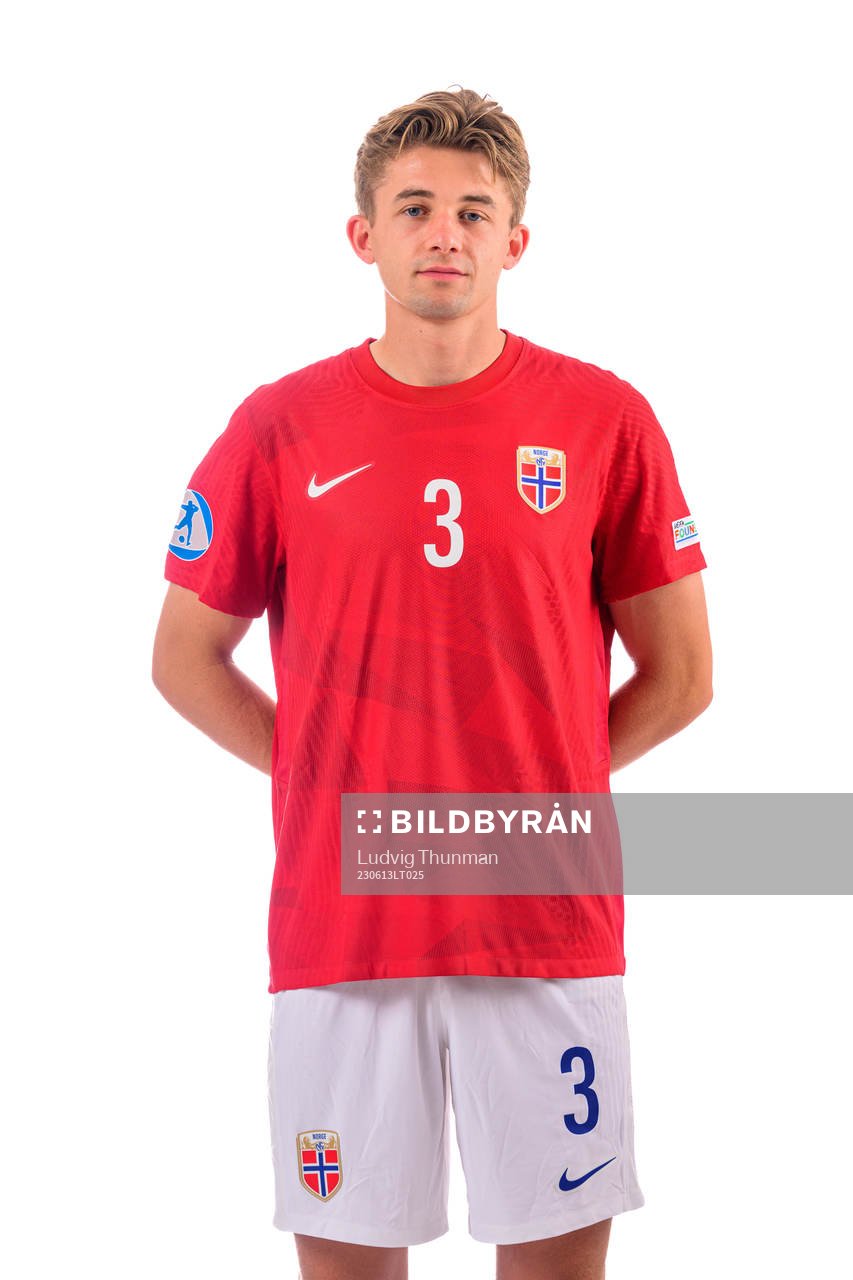 Henrik Heggheim of the norwegian under-21 national football